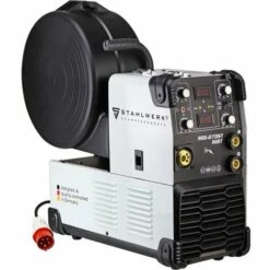 STAHLWERK MIG MAG 270 ST IGBT - MIG MAG Machine à Souder Au Gaz Inerte Avec 270 A, Avec Fonction Soudage Manuel MMA, Garantie De 7 Ans