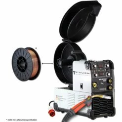 STAHLWERK MIG MAG 270 ST IGBT - MIG MAG Machine à Souder Au Gaz Inerte Avec 270 A, Avec Fonction Soudage Manuel MMA, Garantie De 7 Ans 9 STAHLWERK MIG MAG 270 ST IGBT - MIG MAG Machine à Souder Au Gaz Inerte Avec 270 A, Avec Fonction Soudage Manuel MMA, Garantie De 7 Ans -Soudure MIG Soldes 15372816 3