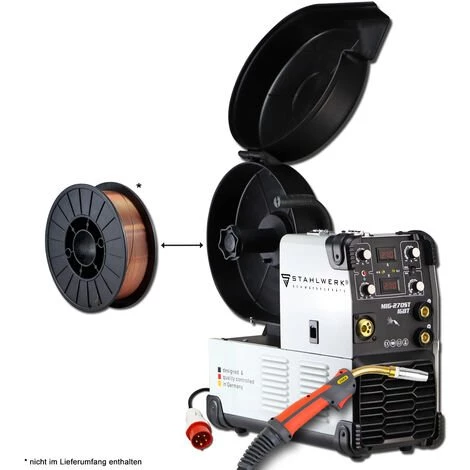 STAHLWERK MIG MAG 270 ST IGBT - MIG MAG Machine à Souder Au Gaz Inerte Avec 270 A, Avec Fonction Soudage Manuel MMA, Garantie De 7 Ans 5 STAHLWERK MIG MAG 270 ST IGBT - MIG MAG Machine à Souder Au Gaz Inerte Avec 270 A, Avec Fonction Soudage Manuel MMA, Garantie De 7 Ans – Image 3