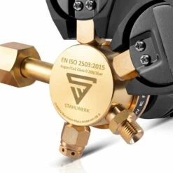 Réducteur De Pression(Manométre) STAHLWERK Pour ARGON /CO2 / Gaz Mixtes / Gaz Protecteur Jusqu'à 200 Bar Et 32 L/min. Pour Machines De Soudage TIG/MIG/MAG -Soudure MIG Soldes 17269271 3