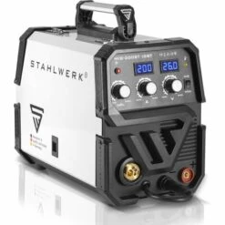 STAHLWERK MIG MAG 200 ST IGBT- équipement Complet - Machine à Souder MIG MAG Sous Gaz Protecteur Avec 200 A, Fil Fourré FLUX Adapté, Avec MMA E-hand, 7 Ans De Garantie 7 STAHLWERK MIG MAG 200 ST IGBT- équipement Complet - Machine à Souder MIG MAG Sous Gaz Protecteur Avec 200 A, Fil Fourré FLUX Adapté, Avec MMA E-hand, 7 Ans De Garantie -Soudure MIG Soldes 23625659 2