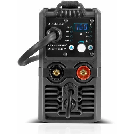STAHLWERK Lift TIG Starter Set MIG MAG 160 M Poste De Soudage Combiné Entièrement Synergique 5 En 1 Avec 160 Ampères / MIG MAG FLUX Fil Fourré ARC MMA Lift TIG 5 STAHLWERK Lift TIG Starter Set MIG MAG 160 M Poste De Soudage Combiné Entièrement Synergique 5 En 1 Avec 160 Ampères / MIG MAG FLUX Fil Fourré ARC MMA Lift TIG – Image 3