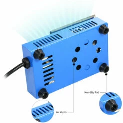 ASUPERMALL 150W 220 V 50 Mm Mini De Sans Plomb A Souder Pot A Revetement En Titane En Acier Inoxydable A Souder Pot Temperature Reglable Compact A Souder Pour Bain Soudage -Soudure MIG Soldes 23912648 4