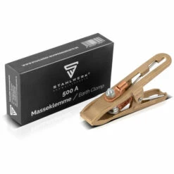 STAHLWERK Pince De Masse / Pince De Terre Jusqu'à 500A En Laiton Massif Accessoires Pour Les équipements De Soudage Et Les Découpeurs Plasma -Soudure MIG Soldes 27638906 3