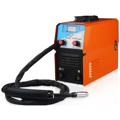 SWAGX DANIU Mini MIG-200 AC220V IGBT MIG MMA TIG Machine De Soudage Sans Gaz Soudeur équipement De Soudage 4 SWAGX DANIU Mini MIG-200 AC220V IGBT MIG MMA TIG Machine De Soudage Sans Gaz Soudeur équipement De Soudage – Image 2