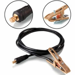 STAHLWERK Câble De Soudure à La Terre 500 A 3 Mètres