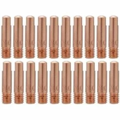 THSINDE 20 Pièces De Pointe De Contact En Cuivre Consommable Pour Torche 15AK MIG 1.0 Mm (1.0)