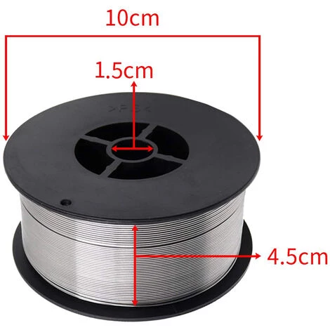 MERKMAK Bobine De Fil Fourre De Flux Sans Gaz Auto-blinde E71T-GS 0.8mm 1kg Pour Le Soudage MIG Universel Pour Tous Azimuts 5 MERKMAK Bobine De Fil Fourre De Flux Sans Gaz Auto-blinde E71T-GS 0.8mm 1kg Pour Le Soudage MIG Universel Pour Tous Azimuts – Image 3