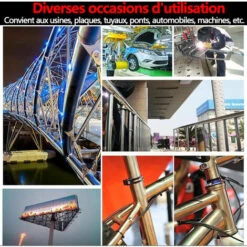 MERKMAK Bobine De Fil Fourre De Flux Sans Gaz Auto-blinde E71T-GS 0.8mm 1kg Pour Le Soudage MIG Universel Pour Tous Azimuts 11 MERKMAK Bobine De Fil Fourre De Flux Sans Gaz Auto-blinde E71T-GS 0.8mm 1kg Pour Le Soudage MIG Universel Pour Tous Azimuts -Soudure MIG Soldes 42506177 5