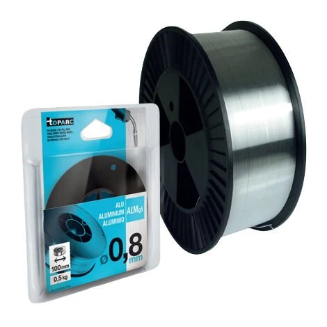 Bobine De Fil Massif Alu (Almg5) 0.8mm Ø100mm 0.5kg GYS 3 Bobine De Fil Massif Alu (Almg5) 0.8mm Ø100mm 0.5kg GYS