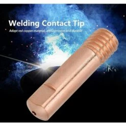 Betterlife 20Pcs Soudure Pointe De Tube Contact En Cuivre Pour Consommables De Torche De Soudage 15AK MIG MAG (1.0) 11 Betterlife 20Pcs Soudure Pointe De Tube Contact En Cuivre Pour Consommables De Torche De Soudage 15AK MIG MAG (1.0) -Soudure MIG Soldes 47427346 5