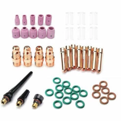 SUPERSELLER Kit De Soudage MIG MAG 55 Pièces Kit D'accessoires De Soudage Tig Lentille à Gaz Tronqués Coupe En Verre Résistant à La Chaleur Ensemble De Buses En Alumine Pour WP-17/18/26, 55PCS 9 SUPERSELLER Kit De Soudage MIG MAG 55 Pièces Kit D'accessoires De Soudage Tig Lentille à Gaz Tronqués Coupe En Verre Résistant à La Chaleur Ensemble De Buses En Alumine Pour WP-17/18/26, 55PCS -Soudure MIG Soldes 48737127 3