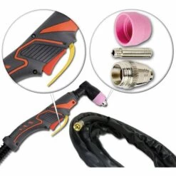 STAHLWERK AC/DC TIG 200 Plasma ST IGBT Machine à Souder TIG 200A Combiné Avec Coupeur De Plasma CUT 50 A, Convient Pour L´Aluminium, Garantie* De 7 Ans -Soudure MIG Soldes 51198587 5