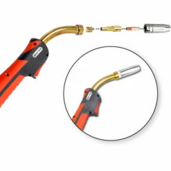 STAHLWERK Set De Pièces D'usure MIG MAG En Aluminium Pour Torches De Soudage AK25/MB25 28 Pièces -Soudure MIG Soldes 53909694 4