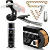 STAHLWERK Kit De Démarrage MIG MAG AK15/MB15, Fil De Soudage MIG MAG, Kit De Consommables 15AK/MB, Support De Torche Avec Base Magnétique, Super Spray Pour Pistolet Et Nettoyant Pour Buse Avec Lime -Soudure MIG Soldes 53989592 1