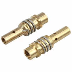 ASUPERMALL 19Pcs Mig / Mag Soudage Conseils De Contact De 0,8 Mm M6 M6 Buseaux De Buse A Gaz Remplacement Du Support Pour Binzel 15Ak Torch Soudage, 19Pcs -Soudure MIG Soldes 57112324 4