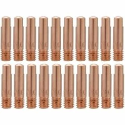 JOORRT 20 Pièces Pointe De Contact En Cuivre Buse De Tube Contact,15AK 1.0mm
