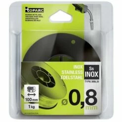 GYS Bobine Fil Inox Fil Plein, Fil � 0,8 Mm, 5 Kg