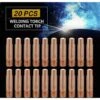 YOOUYIDA 20Pcs Soudure Pointe De Tube Contact En Cuivre Pour Consommables De Torche De Soudage 15AK MIG MAG (1.0) -Soudure MIG Soldes 67897236 1