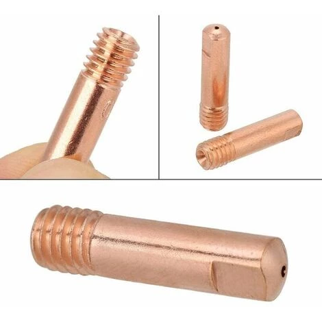 YOOUYIDA 20Pcs Soudure Pointe De Tube Contact En Cuivre Pour Consommables De Torche De Soudage 15AK MIG MAG (1.0) 6 YOOUYIDA 20Pcs Soudure Pointe De Tube Contact En Cuivre Pour Consommables De Torche De Soudage 15AK MIG MAG (1.0) – Image 4