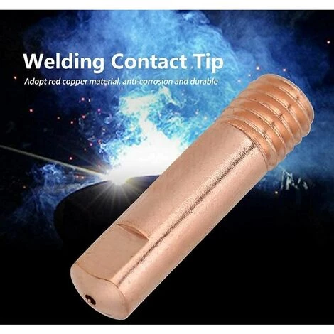 YOOUYIDA 20Pcs Soudure Pointe De Tube Contact En Cuivre Pour Consommables De Torche De Soudage 15AK MIG MAG (1.0) 7 YOOUYIDA 20Pcs Soudure Pointe De Tube Contact En Cuivre Pour Consommables De Torche De Soudage 15AK MIG MAG (1.0) – Image 5