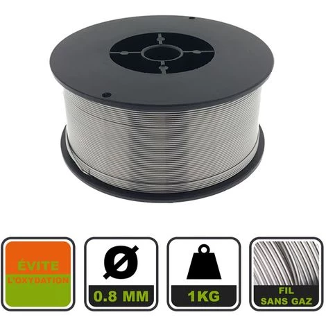 SILEX Fil Fourré NO GAZ Pour Soudage MIG ø 100mm / Acier / ø 0.8mm / 1kg 4 SILEX Fil Fourré NO GAZ Pour Soudage MIG ø 100mm / Acier / ø 0.8mm / 1kg – Image 2